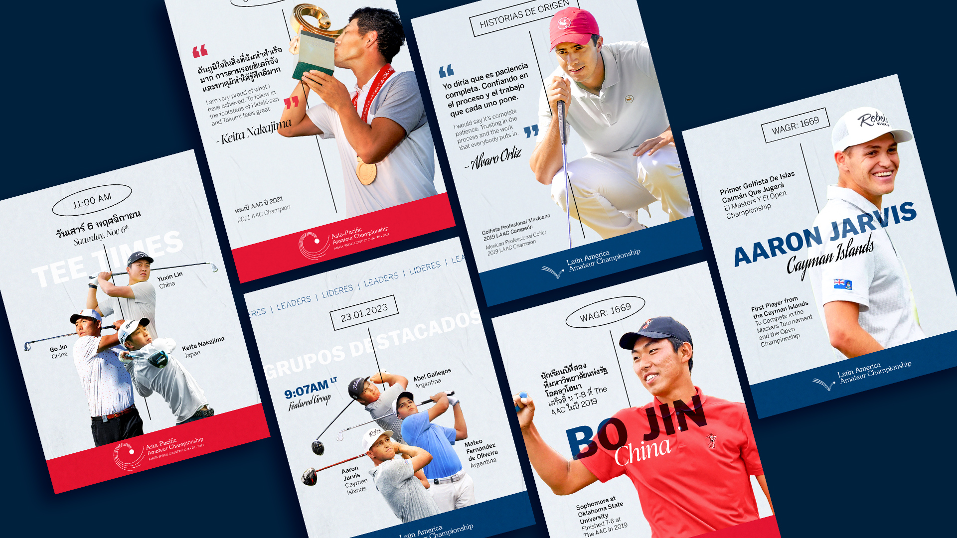 Golf championship posters