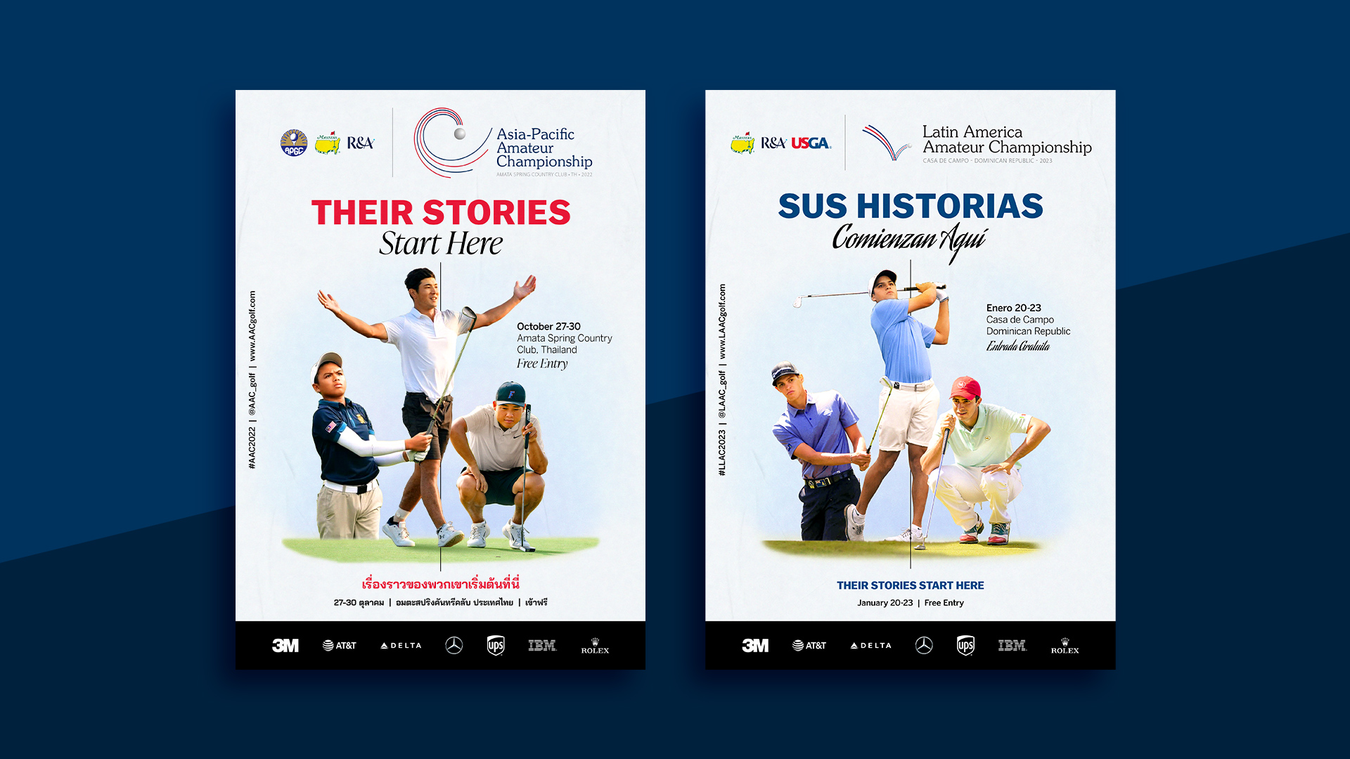 Flatlay image showing pages from the GreatLeaf Capital Brand Guidelines. Branding is rich green and gold, paired with rich photos of happy couples nearing retirement age.