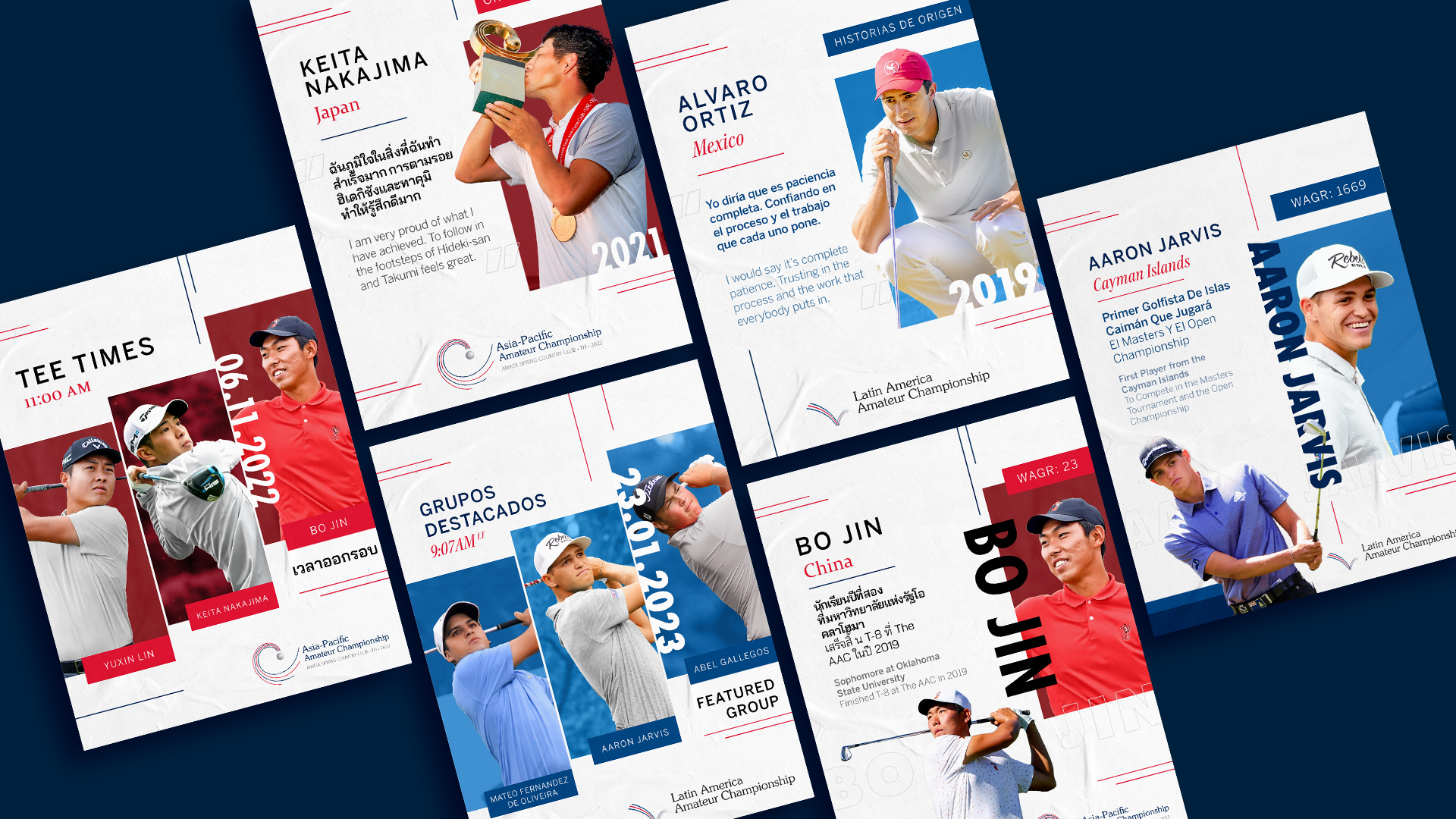 Golf championship posters